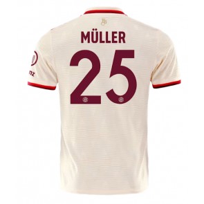 Bayern Munich Thomas Muller #25 Tredje Tröja 2024-25 Kortärmad